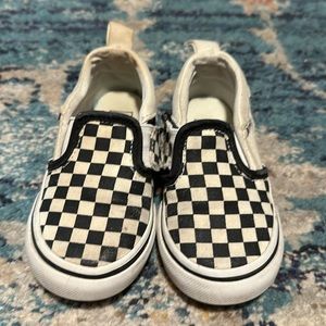 Vans Checkered Slip On Sneakers Sz 6